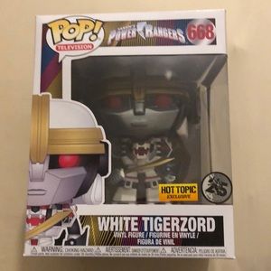 White tigerzord Funko pop